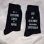 Imagen de Calcetines con Texto para ocasiones especiales